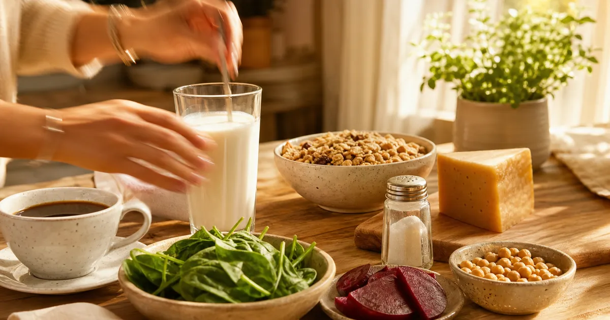 Absorbția calciului: alimente și obiceiuri care o pot reduce, ghid Herbalife pe Wellness.ro