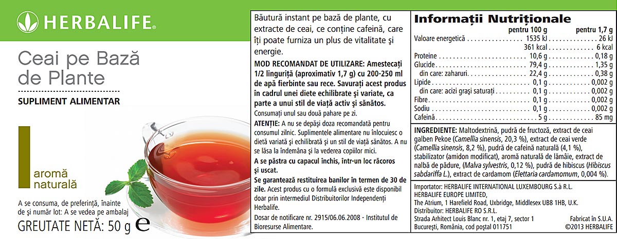 HerbaLife Nutrition | Distribuitor Independent Nicoleta Voica.