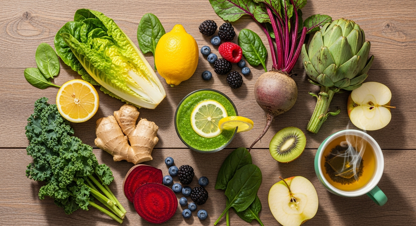 10 Alimente și Produse Herbalife Care Te Ajută la Detoxifiere