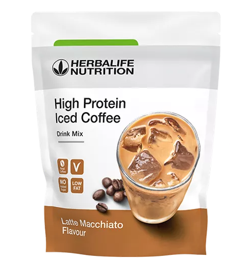 Herbalife High Protein Iced Coffee Latte Macchiato — Herbalife Nutrition